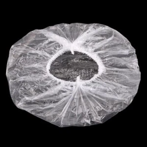 Elastic Hotel Shower Bathing Cap Hair Salon Shower Caps Bathroom Products - Picture 1 of 12