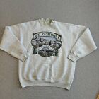 Vintage Mount Rushmore Sweatshirt Mens L Gray National Memorial Park - See Pics