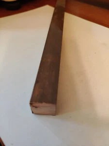 Copper square Bar 19mm X 300mm - Picture 1 of 4