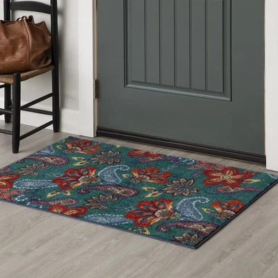 Whinston Paisley Floral Accent Area Rug, 2'6"x3'10", Multi - Image 1 of 4