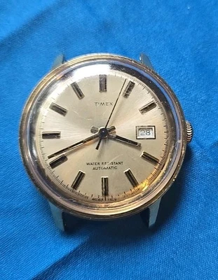 Reloj automático Timex Viscount 1972 para hombre 46560 3272 funciona para reparación  Foto 1 de 4