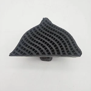 Antique Hand Carved Wood Textile Geometric Pattern Fabric Stamp Block - Picture 1 of 8