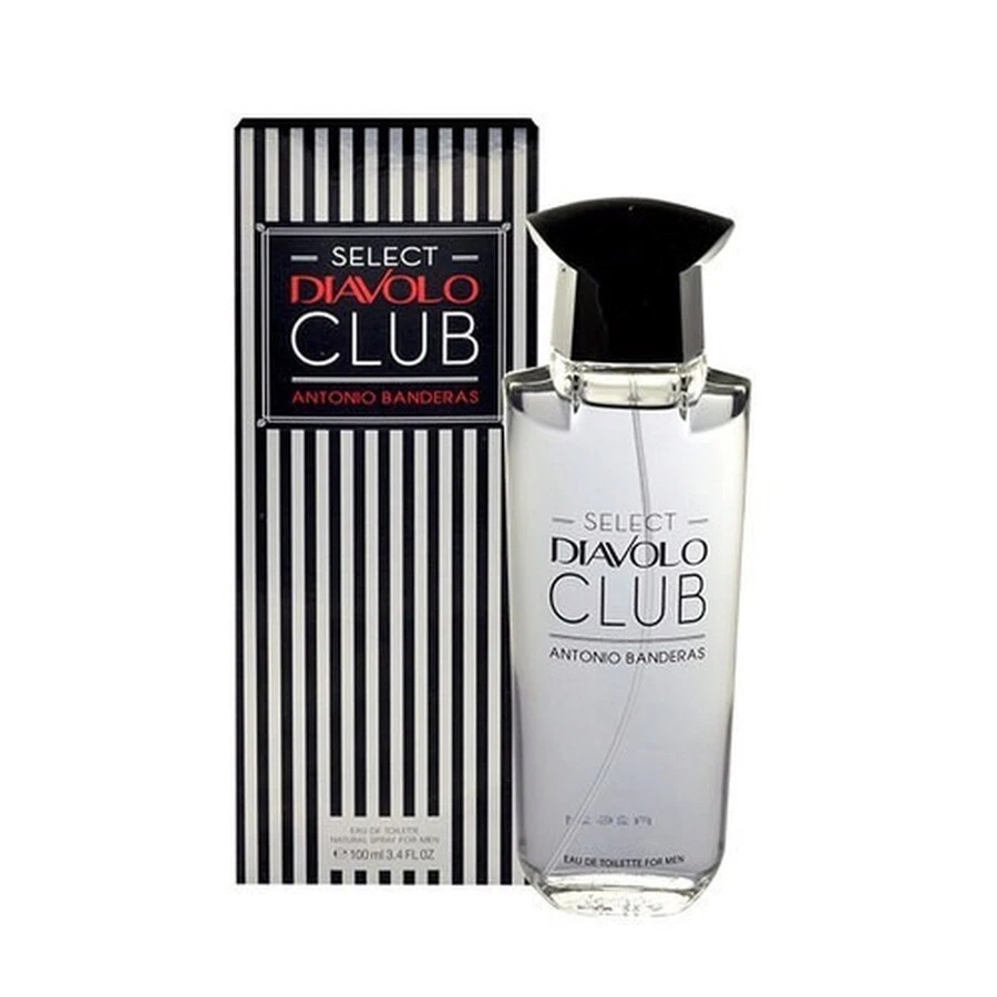 Antonio Banderas DIAVOLO SELECT CLUB 3,4 oz / 100 ml EDT Hombres Colonia Spray NUEVO Foto 1 de 1