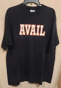 Vintage 90s AVAIL  T Shirt Mens size XL 1994 Dixie Punk Rock  - Picture 1 of 6