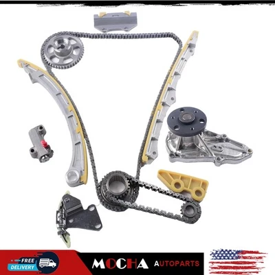 Timing Chain Water Pump Kit Fit 2009-2014 ACURA TSX HONDA ACCORD 2.4L L4 DOHC Foto 1 de 4