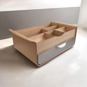 MICHAEL GRAVES (1934-2015, American) 2003 Streamlined Modern Desk Organizer - Picture 1 of 13