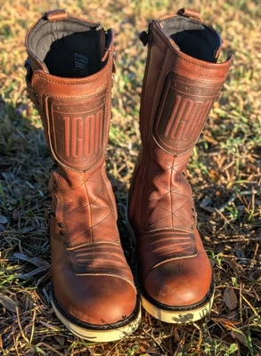 Botas ICON 3403-1226 Elsinore 2™ Botas Elsinore 2™ CE - Marrón - Talla 10.5 Foto 1 de 4