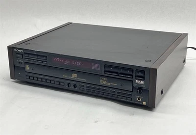 Sony CDP-C77ES ES Series CD Player 5-Disc Changer Vintage *No Remote / Read* - Image 1 of 4