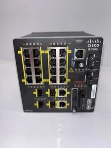 Cisco IE-2000-16TC-G-E Ethernet Switch - Picture 1 of 5