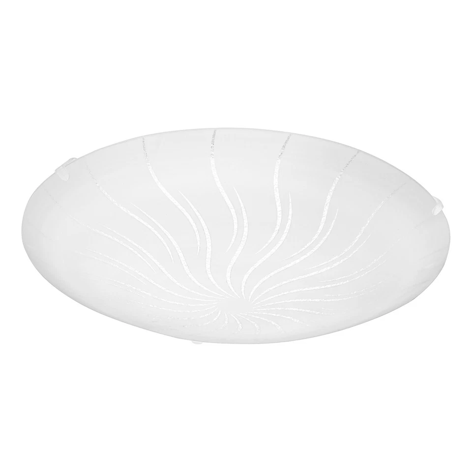 Plafoniera Contemporanea Margitta 1 Acciaio Bianco 3 Luci Led 3,6W - Immagine 1 di 1