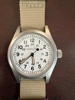 HAMILTON Caqui Field Mecánico 38mm H69439411 Foto 1 de 4