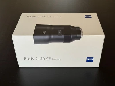 ZEISS Batis 40mm F2 CF for Sony E-Mount, with box & all accessories - image 1 of 4
