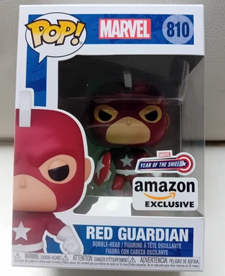 Funko POP Marvel RED GUARDIAN Figura De Vinilo 810 Exclusiva - Imagen 1 de 3