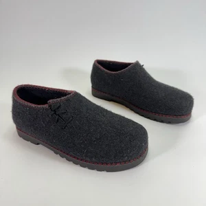 Wild N Wooly By Stegmann Womens Size 10 Wool Gray Ankle Lace Up Shoes - Picture 1 of 6