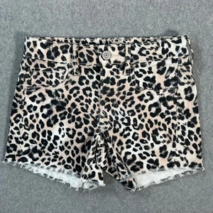 Pantalones Cortos Express Tiro Medio Leopardo Talla 00 Elastizados Corte Supersuave - Imagen 1 de 7