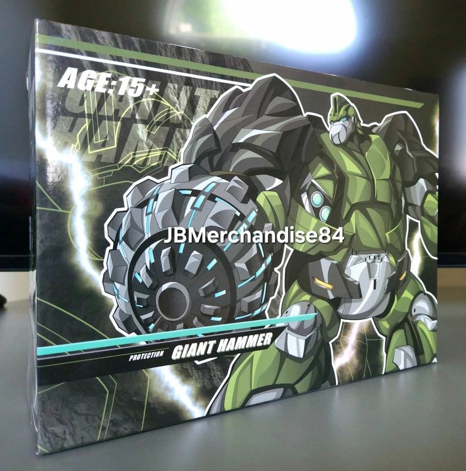 Mampara martillo gigante de APC Toys TFP SELLADA🇺🇸NUEVA VENDEDOR DE EE. UU. Foto 1 de 4