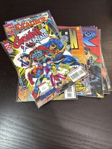 Old Comics 10 Pieces Set Random Comics Marvel - Picture 1 of 7