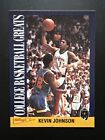Kevin Johnson 1992 Kellogg's College Basketball Greats #5 EX