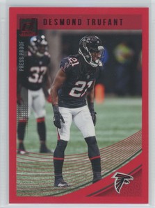 2018 Donruss Press Proof Red Desmond Trufant Atlanta Falcons #17