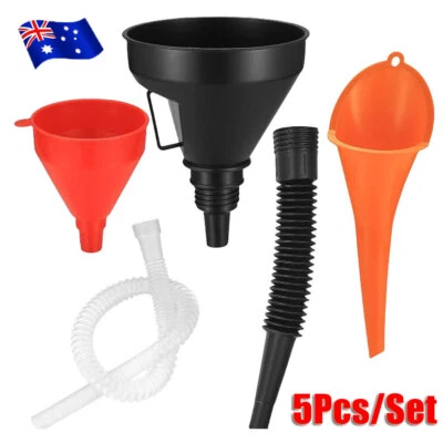 Universal Fuel Funnel Retractable for Car Gasoline Engine Oil Funnel Filter NW - image 1 of 4