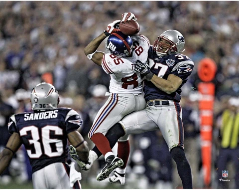 David Tyree New York Giants Unsigned Super Bowl XLII Catch 11" x 14" Photo Cover