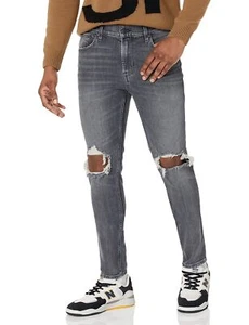 HUDSON Men's Zack Skinny Jeans Dark Concrete Size 36 12250 - Picture 1 of 2