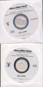 Corel WordPerfect Office 2002 PC Software 2 CD Set & Dragon Naturally Speaking! - Picture 1 of 2