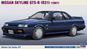 Hasegawa 1:24 CAR SERIES NISSAN SKYLINE GTS-R (R31) Plastic Model - Picture 1 of 3