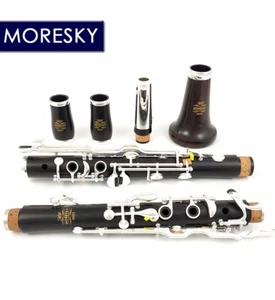 Free shipping Turkish Silver Plated Keys M203 Clarinet G Tune Ebony - Picture 1 of 6
