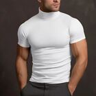 Comfy Fashion New Stylish Top Turtleneck Fitness Layer Pullover Regular