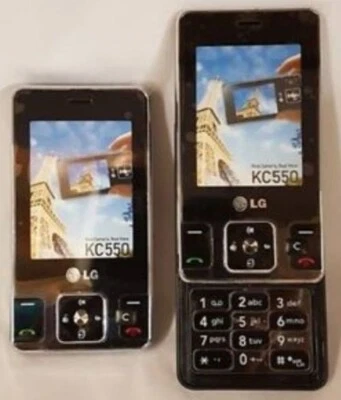 CHEAP LG KC550 RETRO SLIDE MOBILE PHONE-UNLOCKED WITH NEW CHARGAR AND WARRANTY. - Image 1 of 2