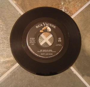 45 RPM Rockabilly By Rusty & Doug (Kershaw), "My Uncle Abel" on Rca Victor - Picture 1 of 2