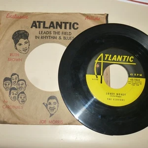 DOOWOP 45 RPM RECORD - THE CLOVERS - ATLANTIC 1022 - Imagen 1 de 2