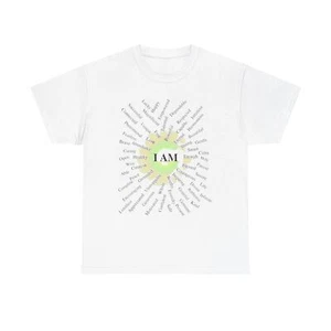 Positive Affirmation Unisex Tee, Mindfulness Shirt, Gift for Her, Inspirational - Picture 1 of 5
