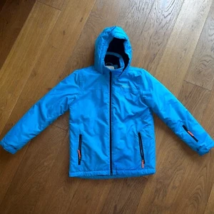 Crane Skijacke Ski Jacke Gr.146-152 in Blau Türkis Winterjacke Mädchen Jungs - Bild 1 von 10