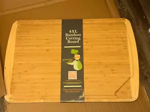 GREENER CHEF Tagliere in bambù biologico 4XL nuovo 36 pollici x 24 pollici - Foto 1 di 4