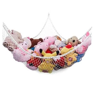 Stuffed Animal Hammock, Toy Hammock Storage Net, Mesh Toy Net Holder White1 - Picture 1 of 8