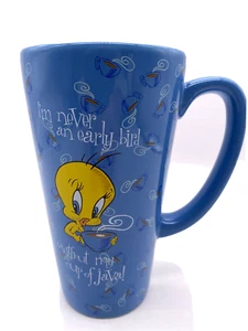 Vintage 1997 Tweety Bird & Sylvester The Cat Double Sided Mug Looney Tunes W.B. - Picture 1 of 9