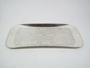 wmf tablett s collection epbrass messing versilbert wagenfeld kupetz stil 60er - Bild 1 von 5