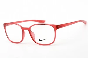 NIKE 7026 610 Eyeglasses Red Frame 52mm - Picture 1 of 4