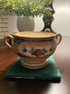 Vintage handbemalte Zuckerdose Made in Japan - Bild 1 von 3