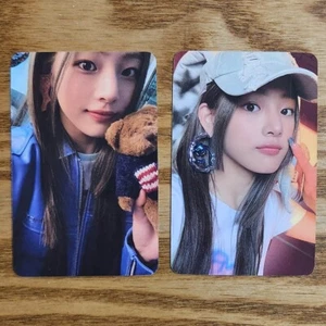 Minji Official 2pcs Photocard  NewJeans OMG New Jeans Weverse Albums Version - Picture 1 of 2