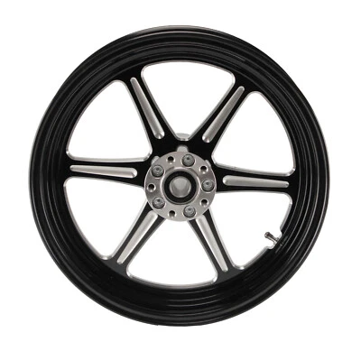 REVÓLVER PRETO 16" RODA TRASEIRA DE TARUGO HARLEY SOFTAIL Heritage fat boy fxst deluxe - Imagem 1 de 2