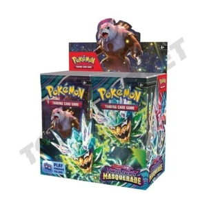 Pokémon TCG Scarlet Violet Twilight Masquerade Booster Box Sealed English - Foto 1 di 1