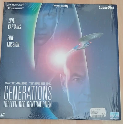 Laser Disc Star Trek VII Treffen der Generationen - Bild 1 von 2