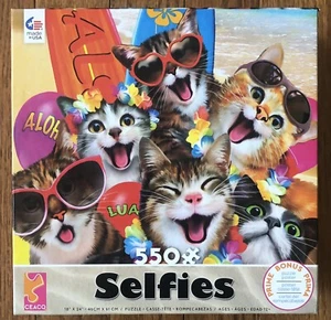 Ceaco 550 Piece Puzzle - Selfies - NEW! - Picture 1 of 3