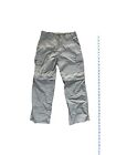 Cabelas Kids Guidewear Pants Khaki Cargo Zip Pockets Detachable UPF 50+ SZ 8