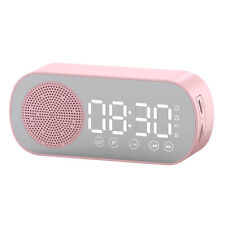 Alarm Clock with Radio Alarm Clocks for Bedrooms Alarm Clock Mirror Display