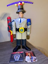 🥊INSPECTOR GADGET MCDONALDS 14" ACTION FIGURE 1999 COMPLETE🥊