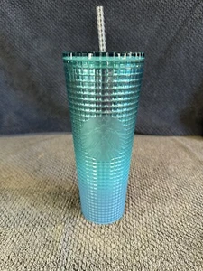 Starbucks Jade Green 2023 Studded 24 Oz Venti Tumbler | Limited Edition Original - Picture 1 of 7